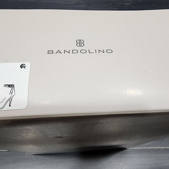 Bandolino Madia Sandals Strappy High Heel Open Toed Pumps Size 10 M Natural - Picture 12 of 12